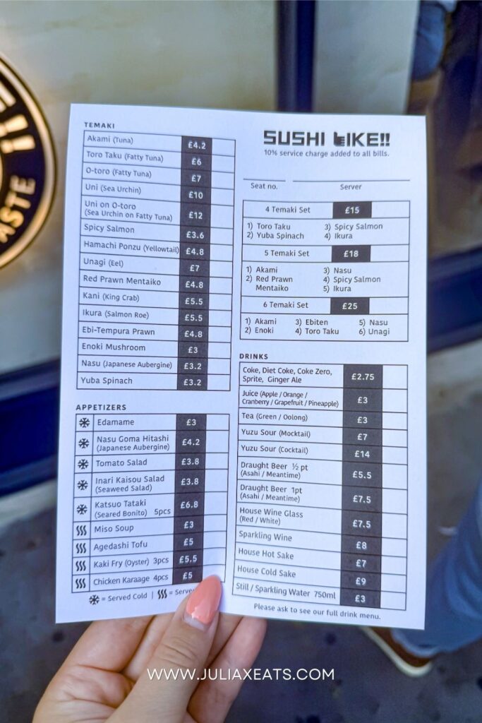 JULIAXEATS - SUSHI LIKE - UK