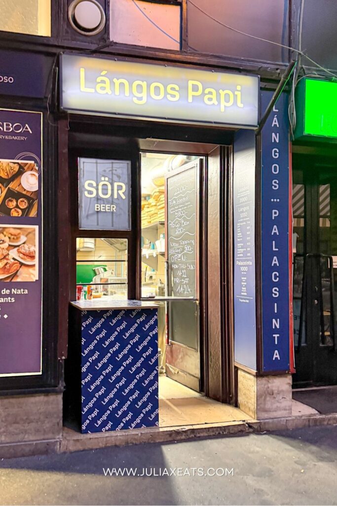 JXE - Blog Posts PT2 - JULIAXEATS - Hungary - Budapest - Langos