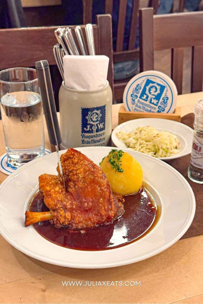JXE - Blog Posts PT2 - JULIAXEATS - MUNICH GERMANY - Augustiner