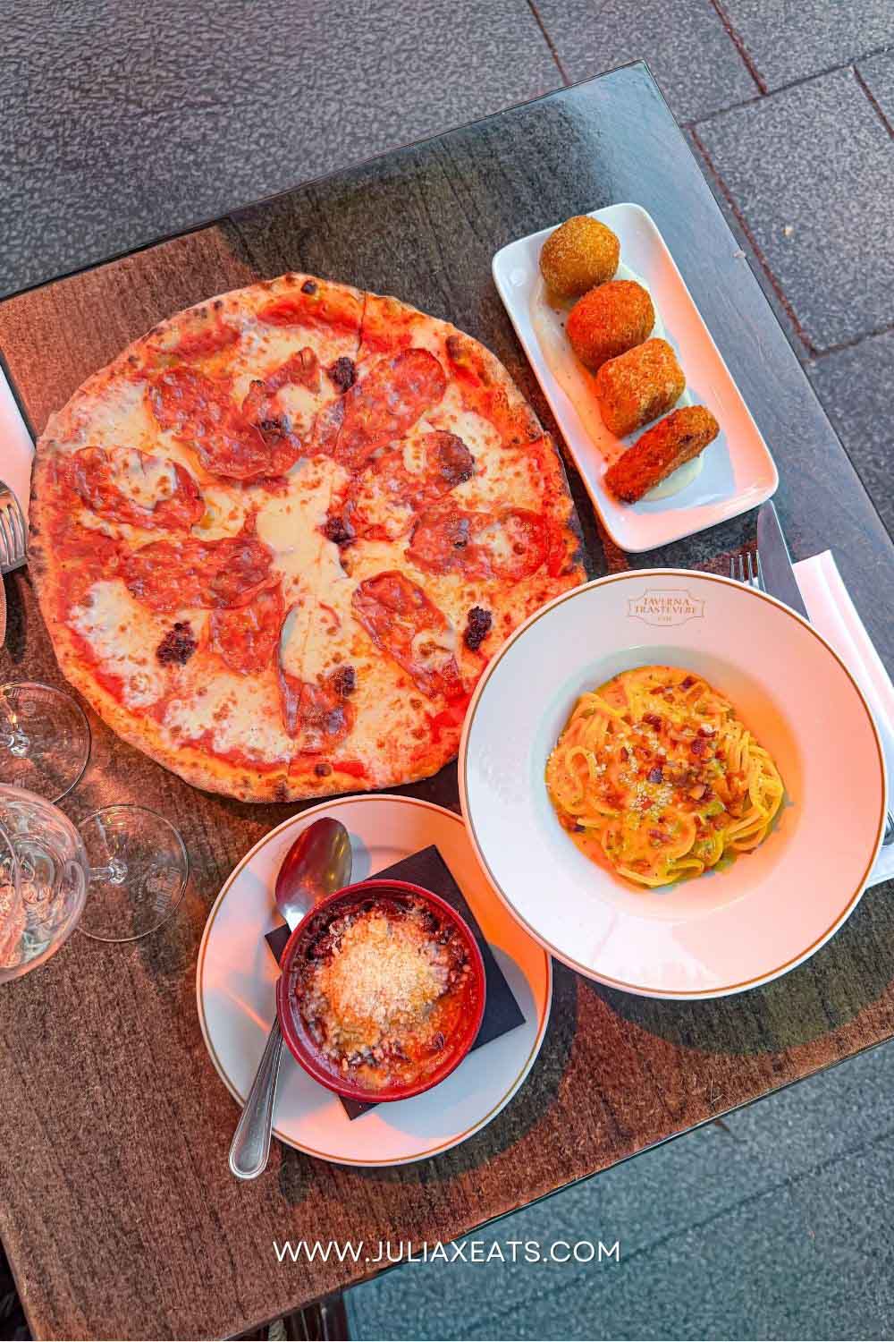 JULIAXEATS - UK - London - Taverna Trastevere