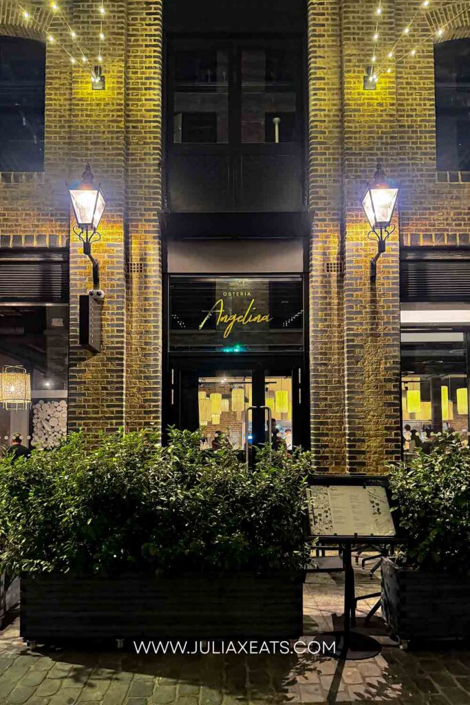 JULIAXEATS - UK - London - Osteria Angelina