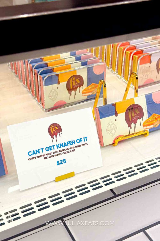 JULIAXEATS - UK - London - Dubai Chocolate