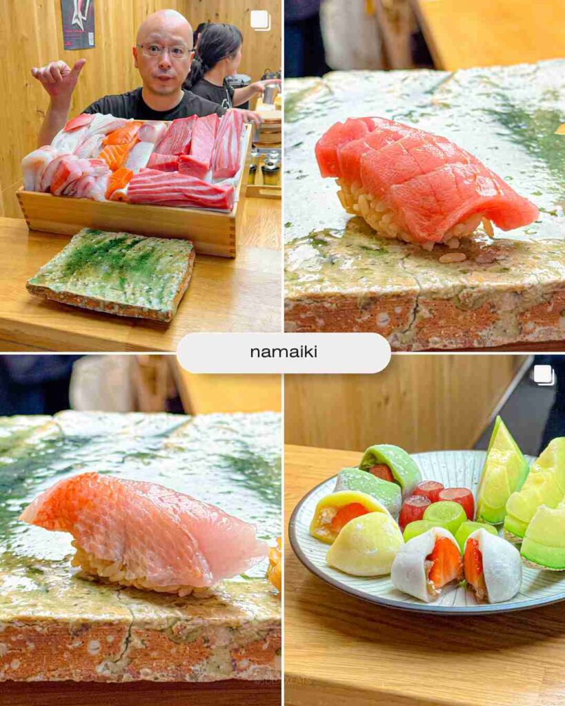 JULIAXEATS - sushi spots in london - Namaki